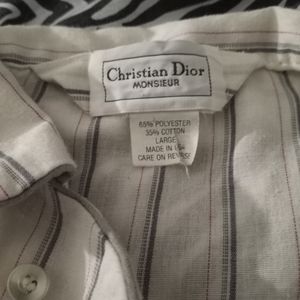 Vintage Christian Dior sleep shirt L